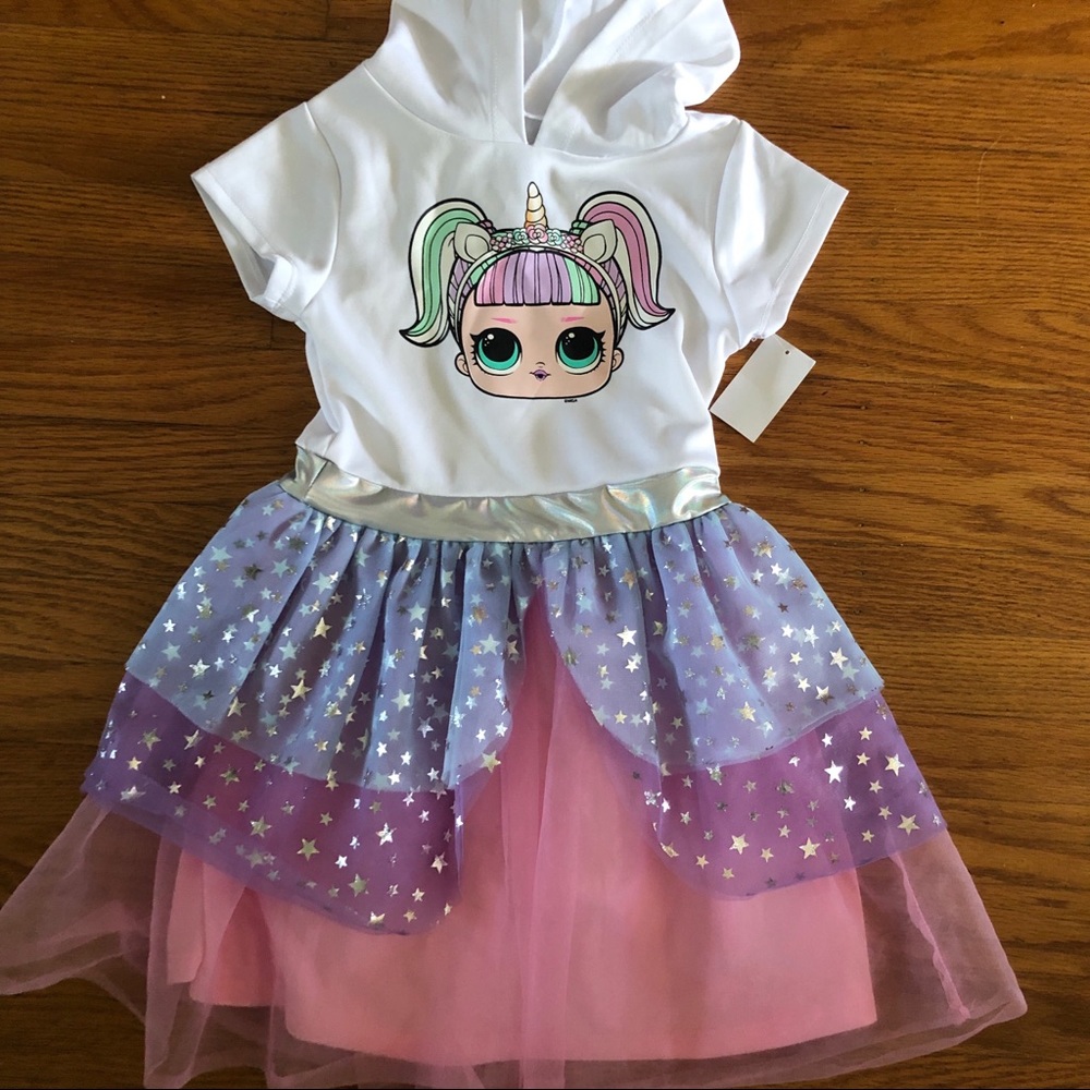 LOL girl dress size S(6-6X)